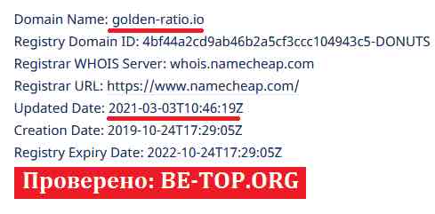 be-top.org Golden Ratio