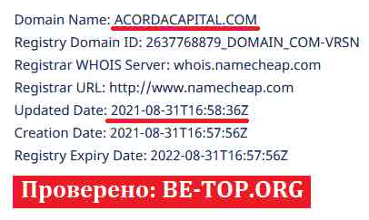 be-top.org Acorda Capital