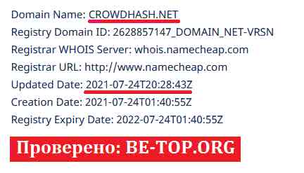 be-top.org CrowdHash