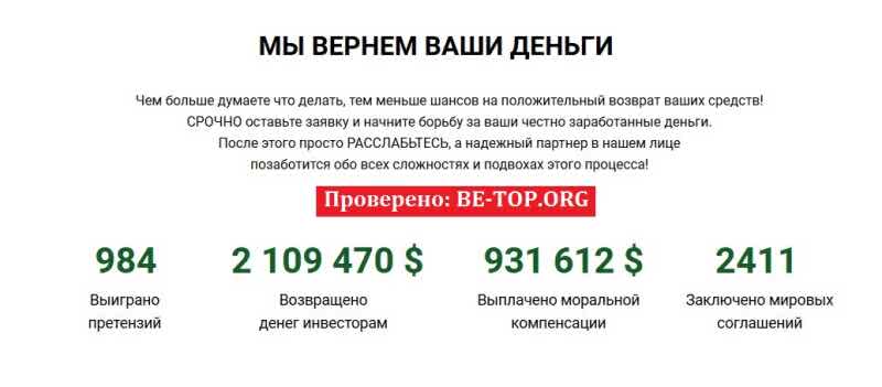 be-top.org INTERNATIONAL LEGAL PROTECTION