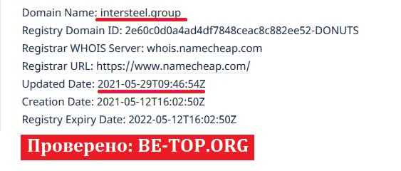 be-top.org Intersteel Inc