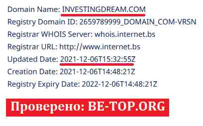 be-top.org Investing Dream 