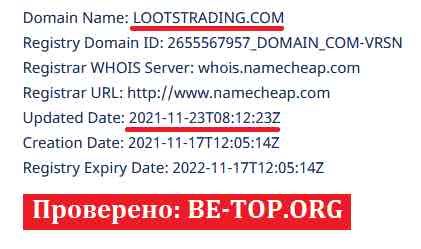 be-top.org Loots Trading