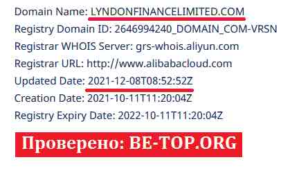 be-top.org Lyndon Finance Limited