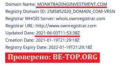 be-top.org Monk Trading Investment