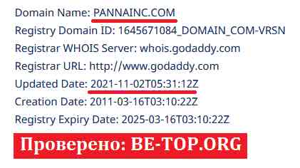 be-top.org Panna Inc