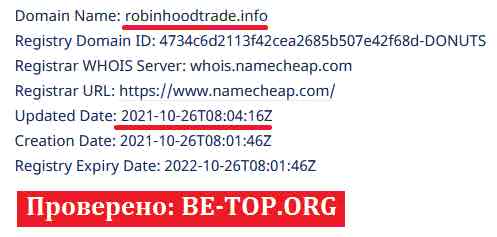 be-top.org Robinhood Trade