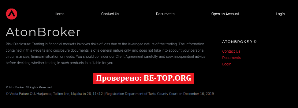 be-top.org AtonBroker