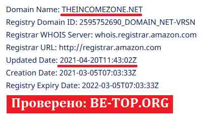 be-top.org The Income Zone