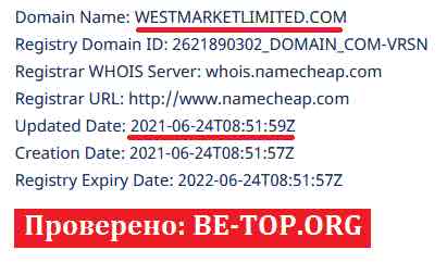 be-top.org Westmarket Limited 