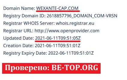 be-top.org Wexante Capital