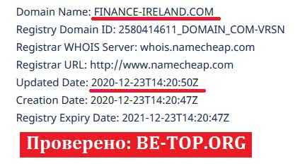 be-top.org Finance Ireland