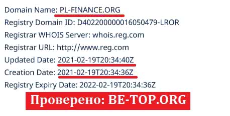 be-top.org PLATINUM FINANCE