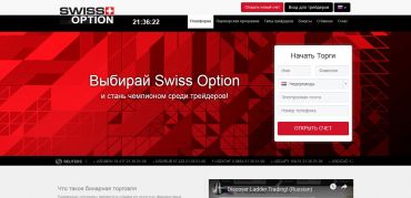 Swiss Option отзывы и вывод денег